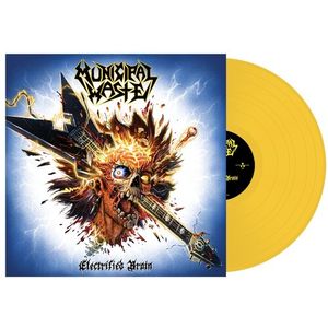Electrified Brain - Yellow LP  Vinyl - Municipal Waste