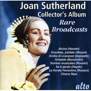 Joan Sutherland: Rare Broadcasts CD - Joan Sutherland