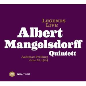 Legends Live: Albert Mangelsdorf Quintett CD - Albert Mangelsdorff