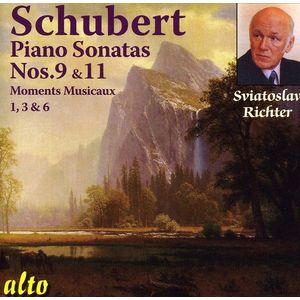 Piano Sonatas 9 & 11: Moments Musicaux CD - F. Schubert