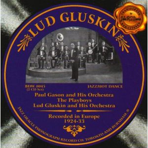 1924-1933 Cd - Lud Gluskin