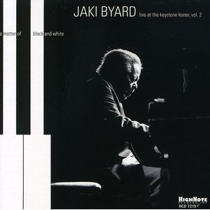 A Matter Of Black and White CD - Jaki Byard
