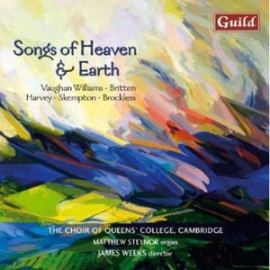 Songs of Heaven & Earth CD - Choir of Queens' College, Cambridge