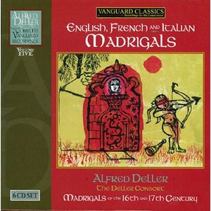 Madrigals: Complete Deller 5 CD - Alfred Deller