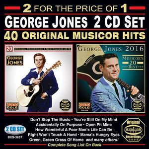40 Original Musicor Hits CD - George Jones