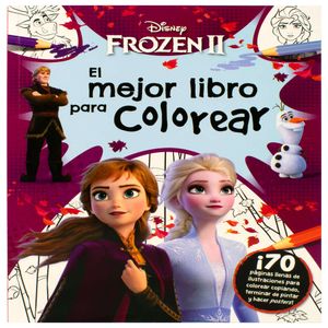 Frozen 2. El Mejor Libro Para Colorear - (Libro) - Varios