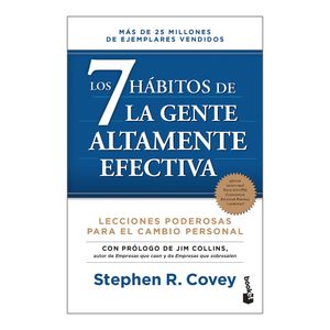 Los 7 Habitos De La Gente Altamente Efectiva (Ed. Bol.) - (Libro) - Stephen Covey