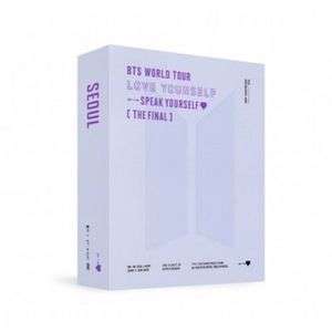 BTS World Tour 'Love Yourself Speak Yourself' The Final - incl. 192pg Photobook, Folded Poster, Bookmark Set + Photocard BTS DVD - Bts