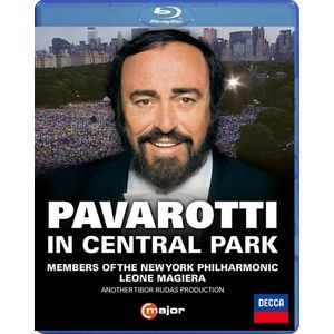 Pavarotti in Central Park CILEA  GRIMINELLI  COSEL  PAVAROTTI Blu-Ray - Cilea / Griminelli / Cosel / Pavarotti