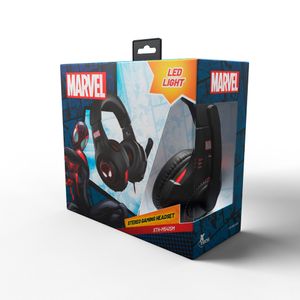 Gaming Headset Spiderman Miles Morales Xth-M541Sm Wired 3.5MM En Negro Con Rojo