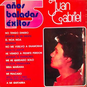 15 Anos Baladas Exitos - (Lp) - Juan Gabriel