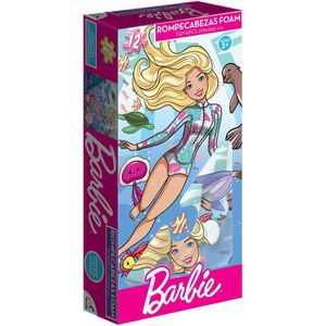 Rompecabezas Barbie Foam 12 Pzas