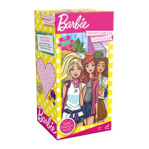 Rompecabezas Barbie Lenticular Torre 100 Pzas