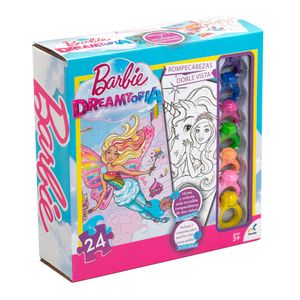 Rompecabezas Barbie Dreamtopia Doble Vista 24 Pzas