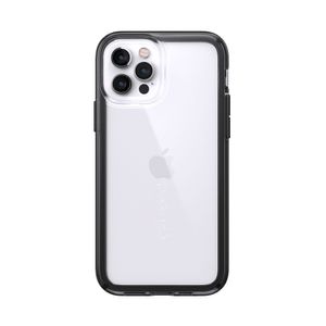 Funda Para iPhone 12 y 12 Pro Gemshell En Transparente con Negro