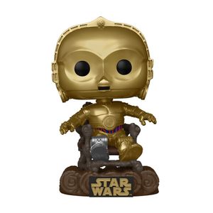 Pop Star Wars Rotj 40Th C3P0 En Silla