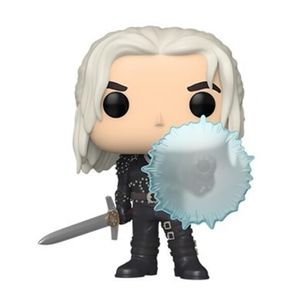 Pop Witcher Geralt Con Escudo