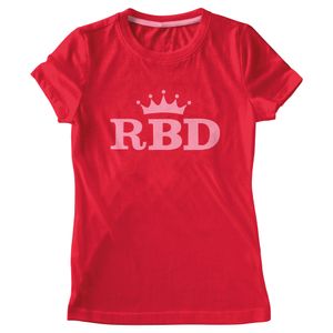 Blusa Rbd Crown Logo Rojo (Ch)