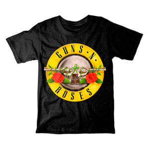 Playera Guns N' Roses Bullet (G)