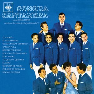 Sonora Santanera Canta Sonia Lopez (Blue Vinyl) - (Lp) - Sonora Santanera