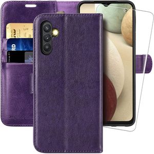 Cartera Para Galaxy A54 Smart View En Violeta