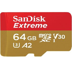 Micro SDXC 64GB Extreme Con Adaptador