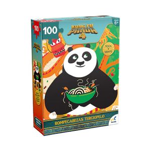 Rompecabezas Aterciopelo Kung Fu Panda 4 / 100 Pzas