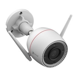 Camara Wifi Exterior Para El Hogar, Inteligente Con Vision Nocturna A Color H3C 2K+ En Blanco