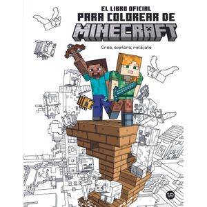 Minecraft. El Libro Oficial Para Colorear - (Libro) - Insight Editions