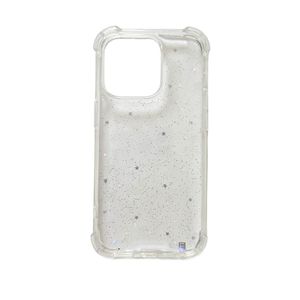 Funda Para iPhone 14 Con Patron De Estrellas Tornasol Con Brillos