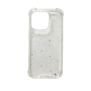 Funda Para iPhone 14 Pro Con Patron De Estrellas Tornasol Con Brillos