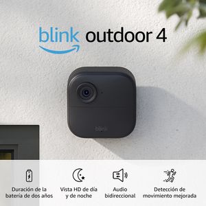 Camara Wifi Exterior Outdoor 4 En Negro