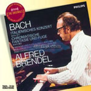 Italian Concerto Bwv 971 - Chromatic Fantasia And Fugue Bwv 903 - (Cd) - Alfred Brendel