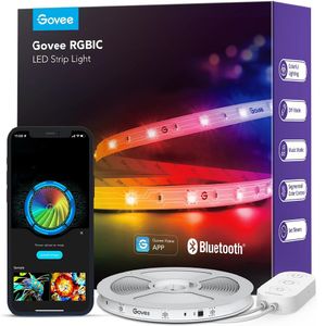 Tira De Luces Led Rgbic Wi-Fi + Bluetooth Con Capa Protectora