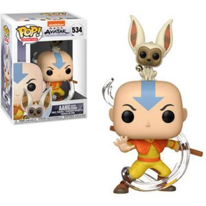 Pop Funko Avatar Aang Con Momo