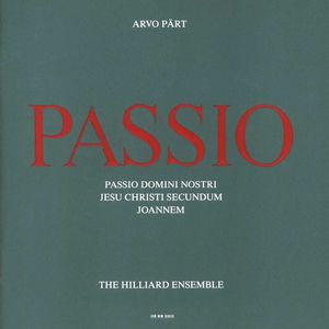 Passio - (Cd) - Arvo Part