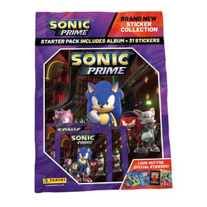 Album Sonic Prime + 4 Sobres