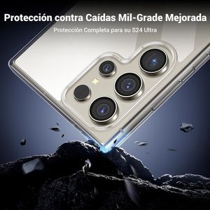 Funda Para Galaxy S24 Con Accesorio En Transparente