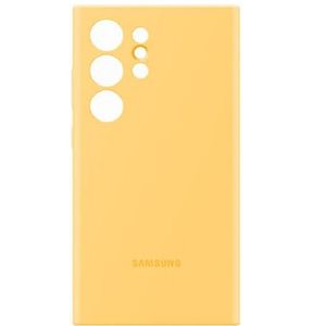 Funda De Silicon Para Galaxy S24 Ultra En Amarillo