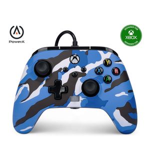 Enhanced Wired Controller - Blue Camo