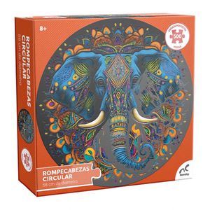 Rompecabezas Circular Elefante