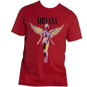 Playera Nirvana In Utero Red