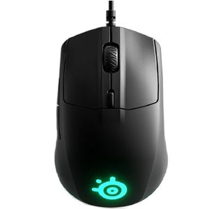 Rival 3 Rgb Gaming Mouse En Negro