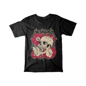 Playera Metallica Calavera Vertigo