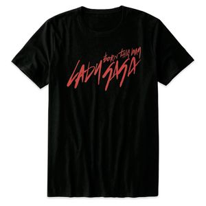 Playera Lady Gaga Born This Way Logo Red
