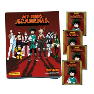 Album My Hero Academia + 4 Sobres
