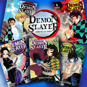 Paquete Demon Slayer (5 Tomos)
