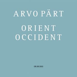 Orient / Occident - (Cd) - Tonu Kaljuste