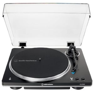 Tornamesa Bluetooth Automatic En Negro y Color Plata