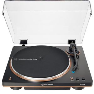 Tornamesa Bluetooth Automatic En Negro y Color Bronce